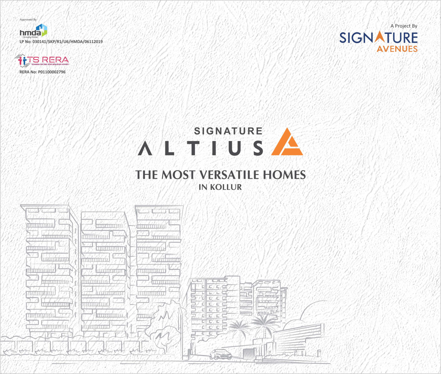 Signature Altius — brochure cover